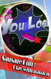 Sausage Run Game Screen Shot 5