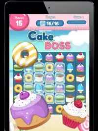 Cake Boss - Match-3 Jelly Screen Shot 6