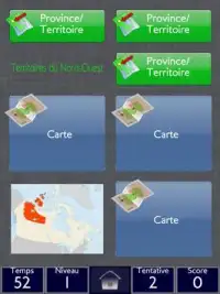 Canada Provinces Géo Mémoire Screen Shot 7
