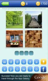 4 Pics 1 Word: What's The Word Screen Shot 2