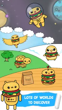 Burger Evolution Food Clicker Screen Shot 1
