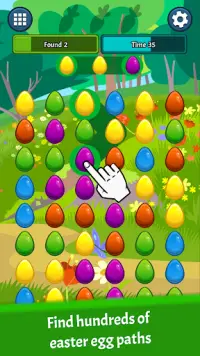 Easter Eggs - Search and Merge Puzzle Games Screen Shot 1