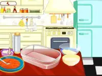 cooking lasagna game Screen Shot 3