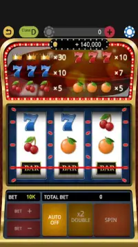 Slot Machine King mundo Screen Shot 1