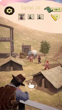 Wild West Sniper: Cowboy War Screen Shot 4