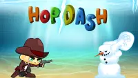 Hop Dash : Offline Shooting Games 2021 Screen Shot 0