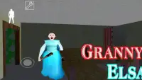 Aunt Elsaa Granny  : Horror Mod Game Screen Shot 1