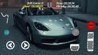 Drift Yarışı Porsche 718 Boxster Simülatör Oyunu Screen Shot 0