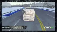 Crazy Truck - Fire Wheels on Highway Screen Shot 3