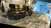 ऑफ रोड सेना ट्रक ड्राइव: पोस्ट ट्रांसपोर्टर की जाँ Screen Shot 0