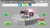 Motorcycle Racer: Fast Impact Screen Shot 1