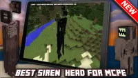 Scary Siren Head Mod For MCPE & Terrible World Mod Screen Shot 3