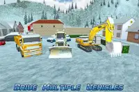Snow Plow Rescue Excavator Sim Screen Shot 3