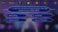 Cricket Quiz In KBC 2018 Style Screen Shot 1