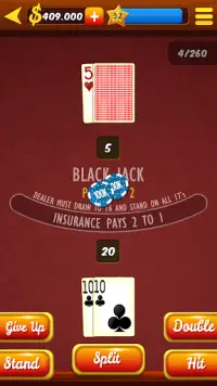 Blackjack 21 HD Screen Shot 2