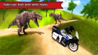 bike racing dino adventure 3d Screen Shot 2