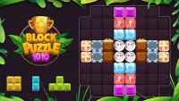 Classic Block Puzzle Game 1010: Free Cat Pop Game Screen Shot 11