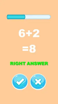 Juego de Matemáticas Sumar, Restar Aprender Screen Shot 2