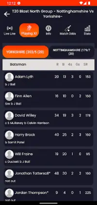 Cricket Fast Line Screen Shot 6