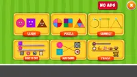 Shapes Puzzles for Kids Screen Shot 0