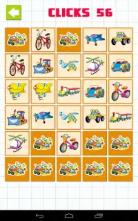 Memory Game: Animals, Fruits, Cars & Numbers Screen Shot 7