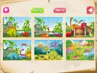 puzzle di dinosauro gratuito per bambini Screen Shot 7