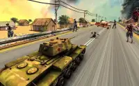 Tank Highway Zombies Roadkill Survival Shelter Screen Shot 3