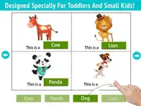 Learning Animals For Toddlers - Kids Games Screen Shot 4
