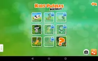 Kids Puzzle Games Động vật Screen Shot 8