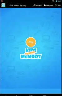 Kids Trainer Memory Screen Shot 0