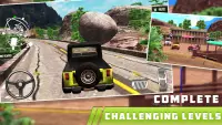 Jeep Simulator Guida parcheggio montagna rocciosa Screen Shot 16