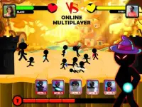 Stickman Battle - Multiplayer (PVP) Strategy Game Screen Shot 0