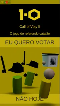 1-O Call of Voty II: o jogo do referendo 1-out Screen Shot 0