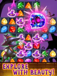 Witch Jewel Blast Screen Shot 0