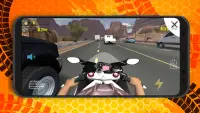 moto racing rider 3d: jeu de moto de course Screen Shot 4