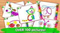 Bini Drawing for Kids Games Screen Shot 5