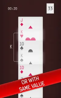 Solitaire: Card pairs Screen Shot 3
