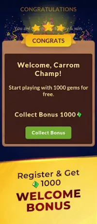 Carrom Stars Carrom Board Game Screen Shot 13