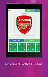 Nickname of Football Clubs Quiz Screen Shot 17