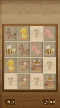 لعبة الذاكرة للأطفال - الحيوان Screen Shot 4