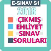 E-Sınav S1 Ehliyet sınavında çıkmış sorular