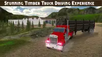 Logging Truck Timber Simulator Screen Shot 1