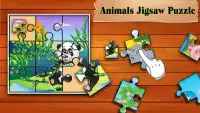 Kids Animals Park Puzzle - Free Jigsaw Puzzle Screen Shot 0