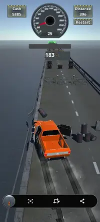 Stunt Car Crasher-Challenge 3 free stunt Car Games Screen Shot 3