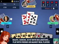 Belote & Coinche Multiplayer Screen Shot 11