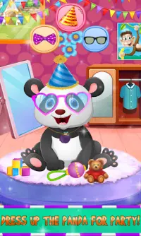 Bebek Panda Doğum Günü Partisi - Çocuk Eğlence Screen Shot 3