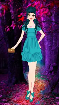 Dress Up Girl Game - Romantic Night Screen Shot 1