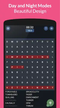 Word Search - Puzzle Games For Adults & Kids Free Screen Shot 1