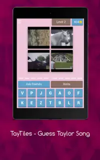 Taylor Swift Songs Guess Game - TayTiles Screen Shot 8