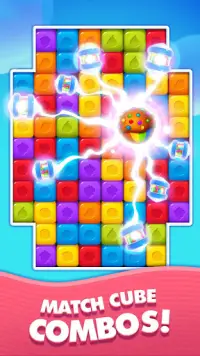 Toy Cube Crush - Tapping Games Screen Shot 2